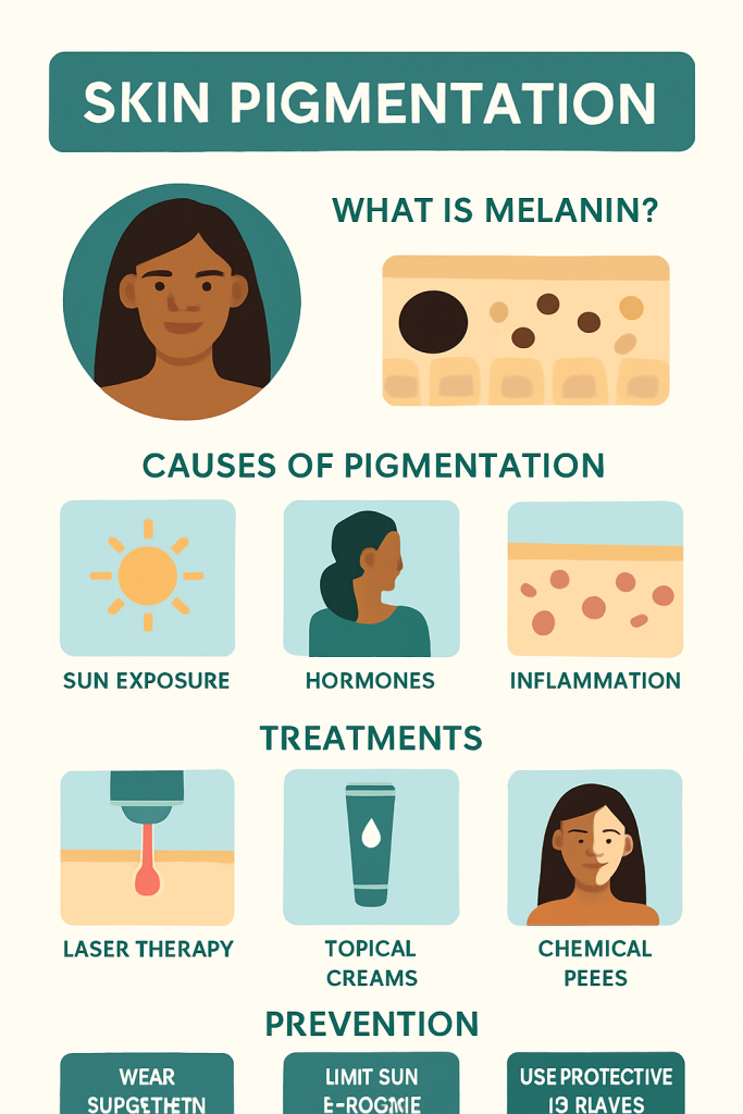 pigmentation treatment device
