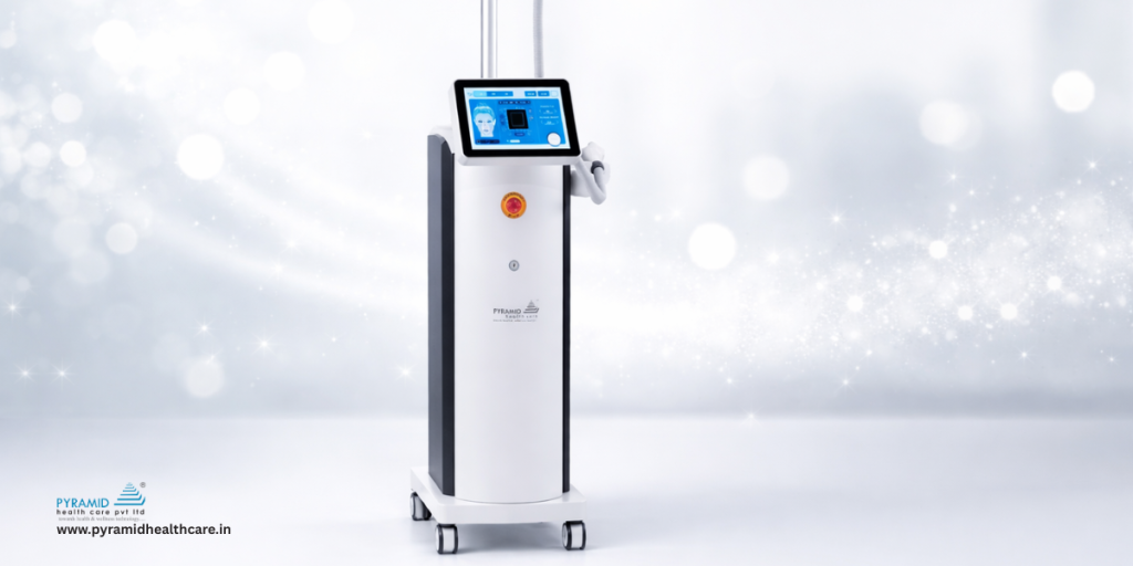 laser skin treatment machine
