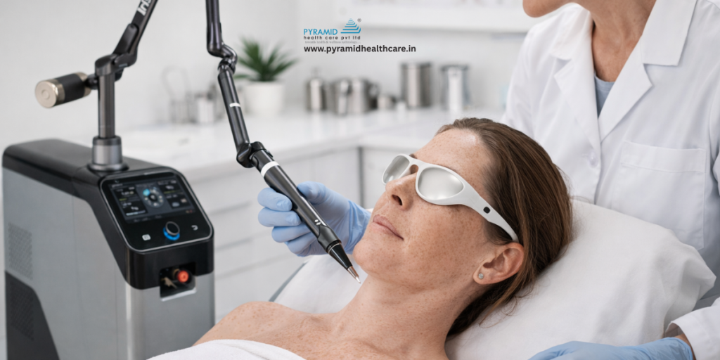 q switch laser machine